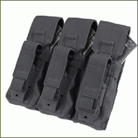 (Condor) Triple AK Kangaroo Mag Pouch (Black)
