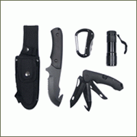 (MFH: Германия) Походный нож Universal Knife (Black)