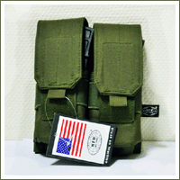 (MFH) Подсумок под магазины, MOLLE, двойной (Olive)