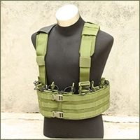 (TMC) Chest-rig с отсеком для гидратора (олива)
