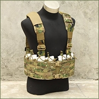 (TMC) Chest-rig с отсеком для гидратора (мультикам)