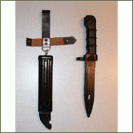 Тренировочный штык - нож для АК НС-6х5